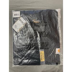 Men's Black Carhartt Short Sleeve T-Shirt 2XL Tall XXL Tall New with Tags K87